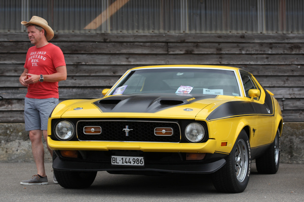 ... wie den richtigen Hut - Mustang & Shelby Meeting 2017 in Zug