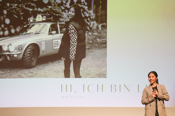 Bild @withliv, Liv über ihre Arbeit als Content Producer – Swiss Car Register Infoabend 2025