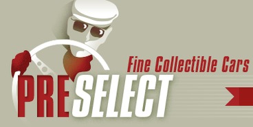 Logo von Oldtimer-Spezialist «Pre-Select – Fine Collectable Cars» Logo von Oldtimer-Spezialist «Pre-Select – Fine Collectable Cars»