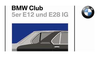 Logo BMW 5er E12 und E28 IG