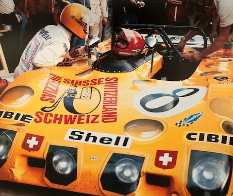 Jo Bonnier beim 24 Stunden Rennen von Le Mans 1972