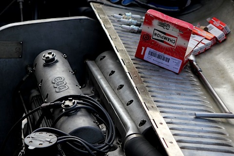 Artikelbild Startvorbereitungen am Bergrennen Arosa ClassicCar