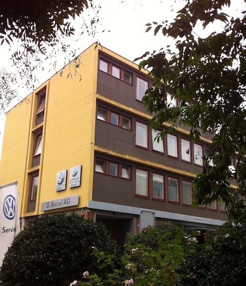 Das Gebäude an der Alblulastrasse 39 in Zürich Altstetten