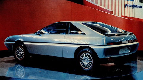 Audi Quartz Quattro Studie von Pininfarina am Genfer Autosalon 1981