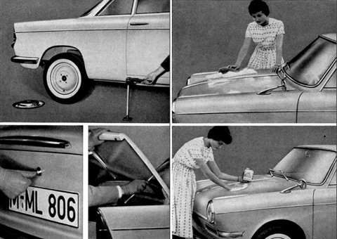 BMW 700 Betriebsanleitung von 1960 - Ausschnitt 2