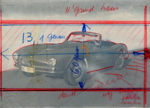 BMW 507 - redaktionelle Druckvorbereitung