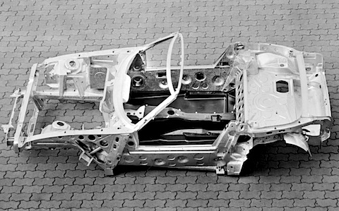BMW Z1 Roadster Chassis - aus feuerverzinktem Stahlblech