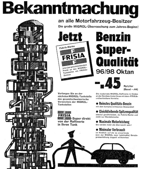 Artikelbild Benzinpreis von 44 Rappen pro Liter Super