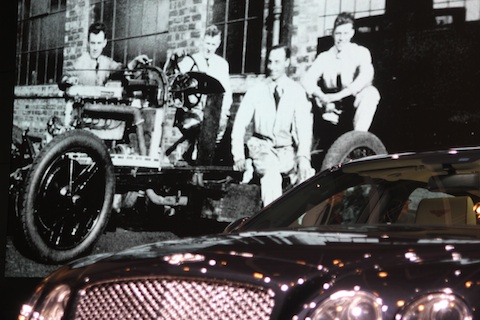 Bentley Boys auf Leinwänden