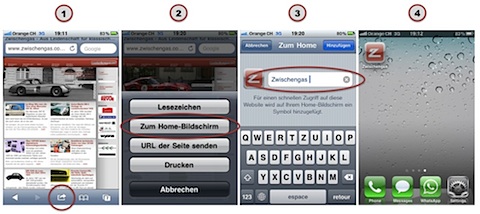 Bookmarken auf iPhone und iPad