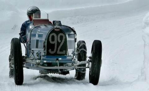Bugatti im Winter