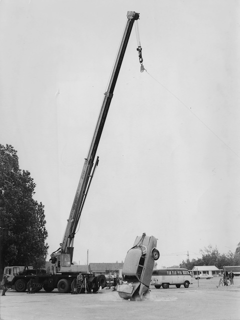 Artikelbild The beginnings of vehicle crash tests