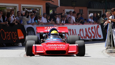 Nanni Galli pilotierte den Tecno F1 von 1972, mit dem er bereits damals Grosse Preise fuhr