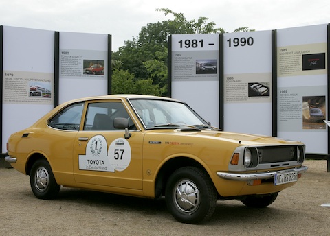 Artikelbild Start von Toyota in Deutschland im Jahre 1971