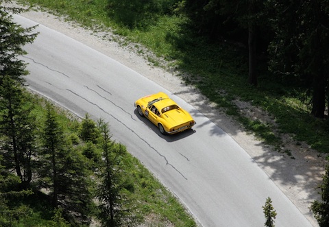 Dino 246 GT am Stoderzinken
