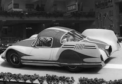 Fiat Turbina 1954 am Turiner Autosalon