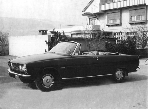 Artikelbild Einzelstück Rover 2000 Convertible von Graber