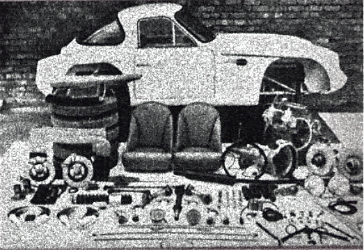 TVR Grantura von 1960 zum Selberbauen - was man alles brauchte