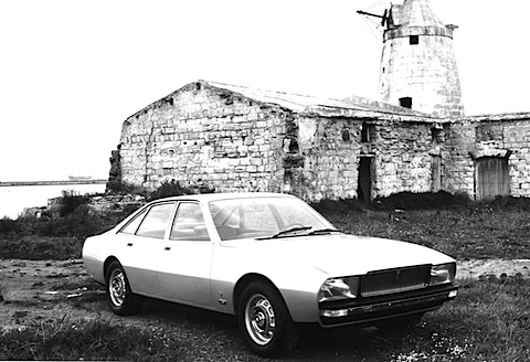Jaguar XJ 12 von Pininfarina 1973 - Werbeaufnahme