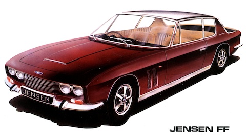 Artikelbild FF - Jensen vor Ferrari