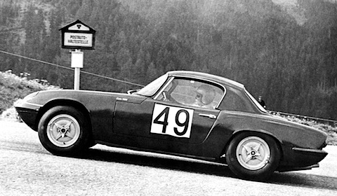 Karl Foitek auf Lotus ELan