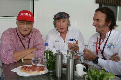 Artikelbild Acht Formel-1-Weltmeistertitel von 1969-1984 mit 66-GP-Siegen an einem Tisch