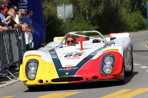 Philippe Siffert auf Porsche 908 in Altbüron 2011