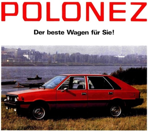 Werbung für den Polonez im Jahre 1981