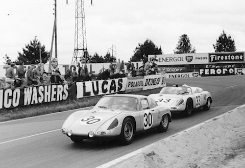 Porsche 718/4 RS in Le Mans 1961