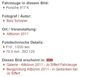 Querverweise zu Bildern