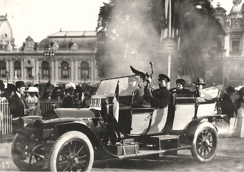 Sieger der ersten Rallye Monte Carlo von 1911