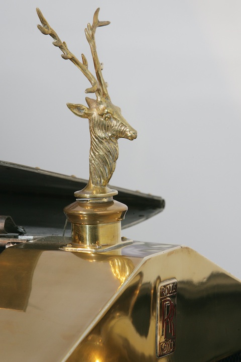 Kühlerfigur auf einem Rolls-Royce 40/50HP von 1910