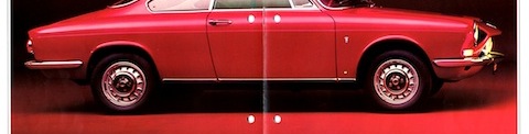 Unrestaurierter Originalscan des Simca 1200 S