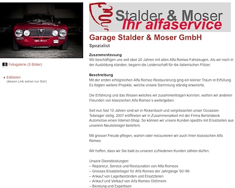 Spezialistenprofil