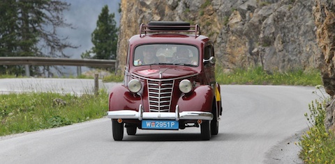 Steyr Fiat bei der Ennstal Classic 2011