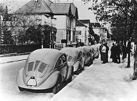 VW 30 von 1937 - Prototypen in Reihe