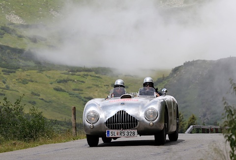 Veritas am Sölch-Pass bei der Ennstal Classic 2011