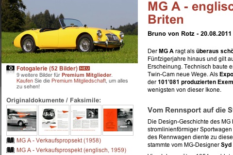 Neuerungen - Vorschau auf Faksimile-Dokumente
