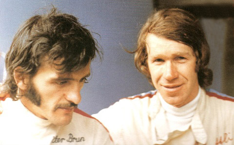 Peter Mattli und Walter Brun im Jahre 1971