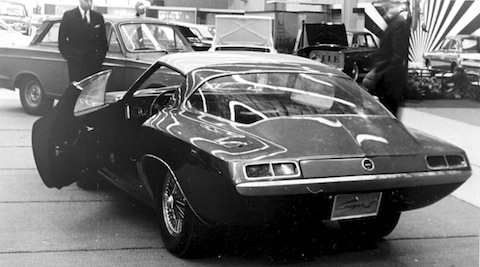 Ford Cougar II von 1963 - Blick von hinten