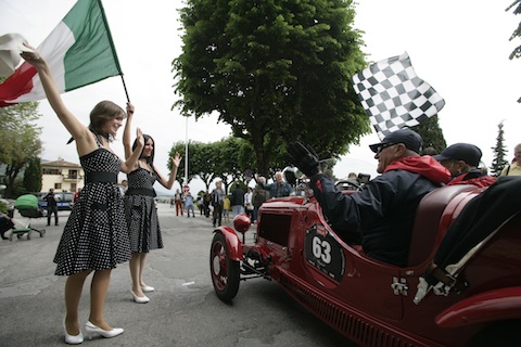 Impressionen von der Mille Miglia 2008