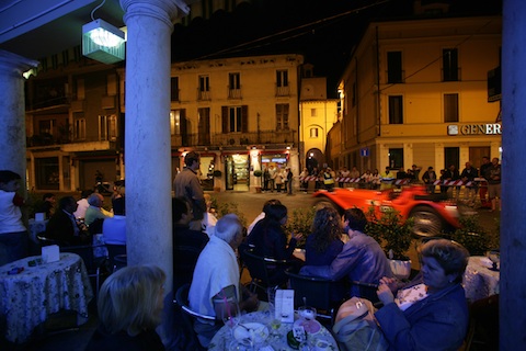 Nachtimpressionen von der Mille Miglia 2008