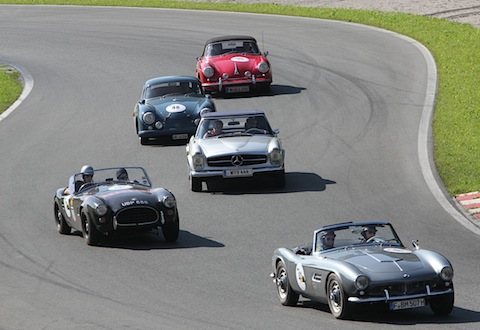 Gaisbergrennen 2011 - gleichmässige Runden auf dem Salzburgring