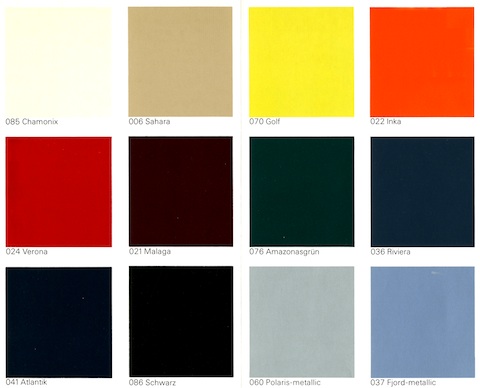 Artikelbild Bunte BMW-Farbenwelt im Jahr 1974