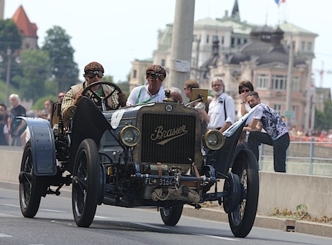 Artikelbild Wunderschöner Brasier von 1908 - ältestes Auto am diesjährigen Gaisbergrennen