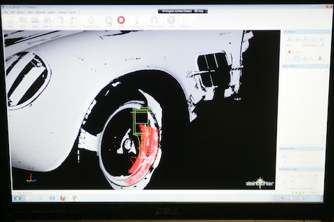 Der Aston Martin DB4 GT Zagato - vermessen am Computer