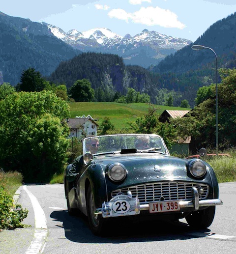 Surselva Classic Rallye 2012 - unterwegs im Bündnerland