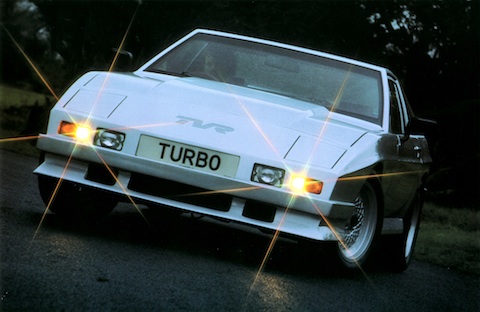 Artikelbild Knapp vor Verkaufsbeginn ausgebremst - TVR Tasmin Turbo