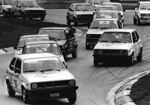 VW Golf Markenpokal 1982 in Zeltweg