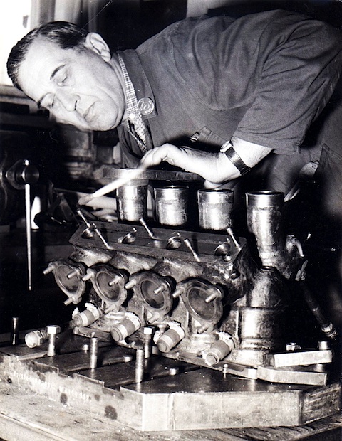 Motor des Mercedes-Benz W 196